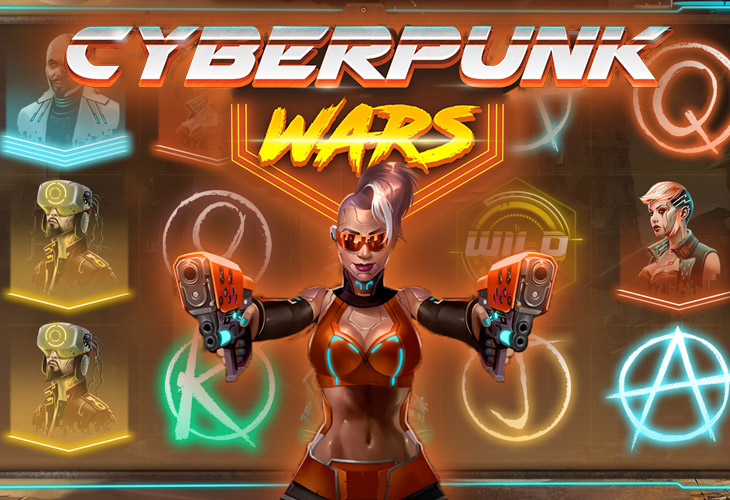 Cyberpunk Wars - Woohoo slot at YoYo Kasyno Polska Casino